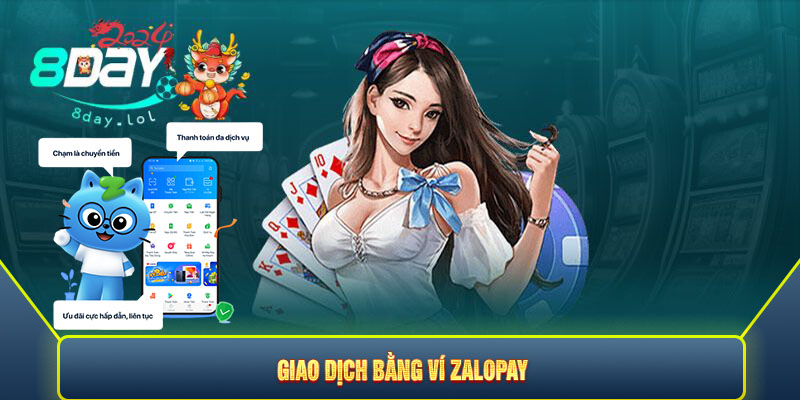 Giao dịch bằng ví ZaloPay